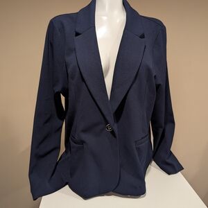 Navy Blue Women's Blazer